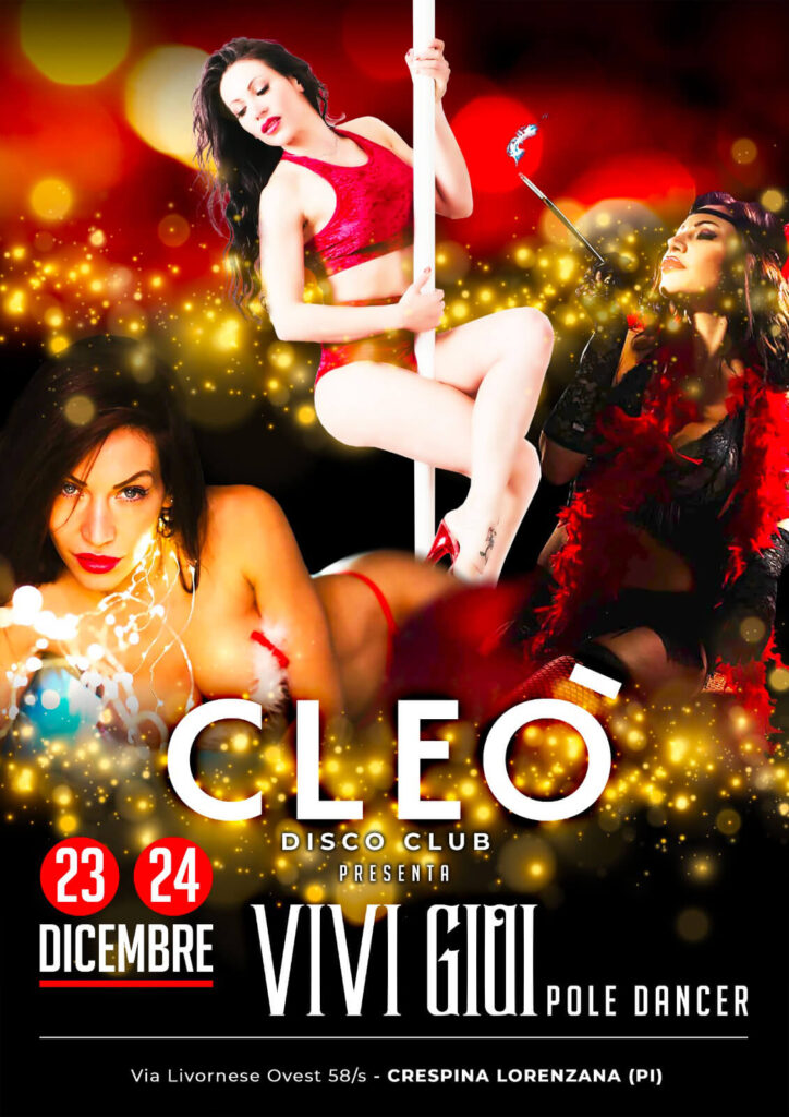 23-24 Dicembre 2022 - Vivi Gioi al Cleo' Disco Club